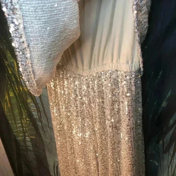 Strapless Sequin Jumpsuit - Picture 15 of 16